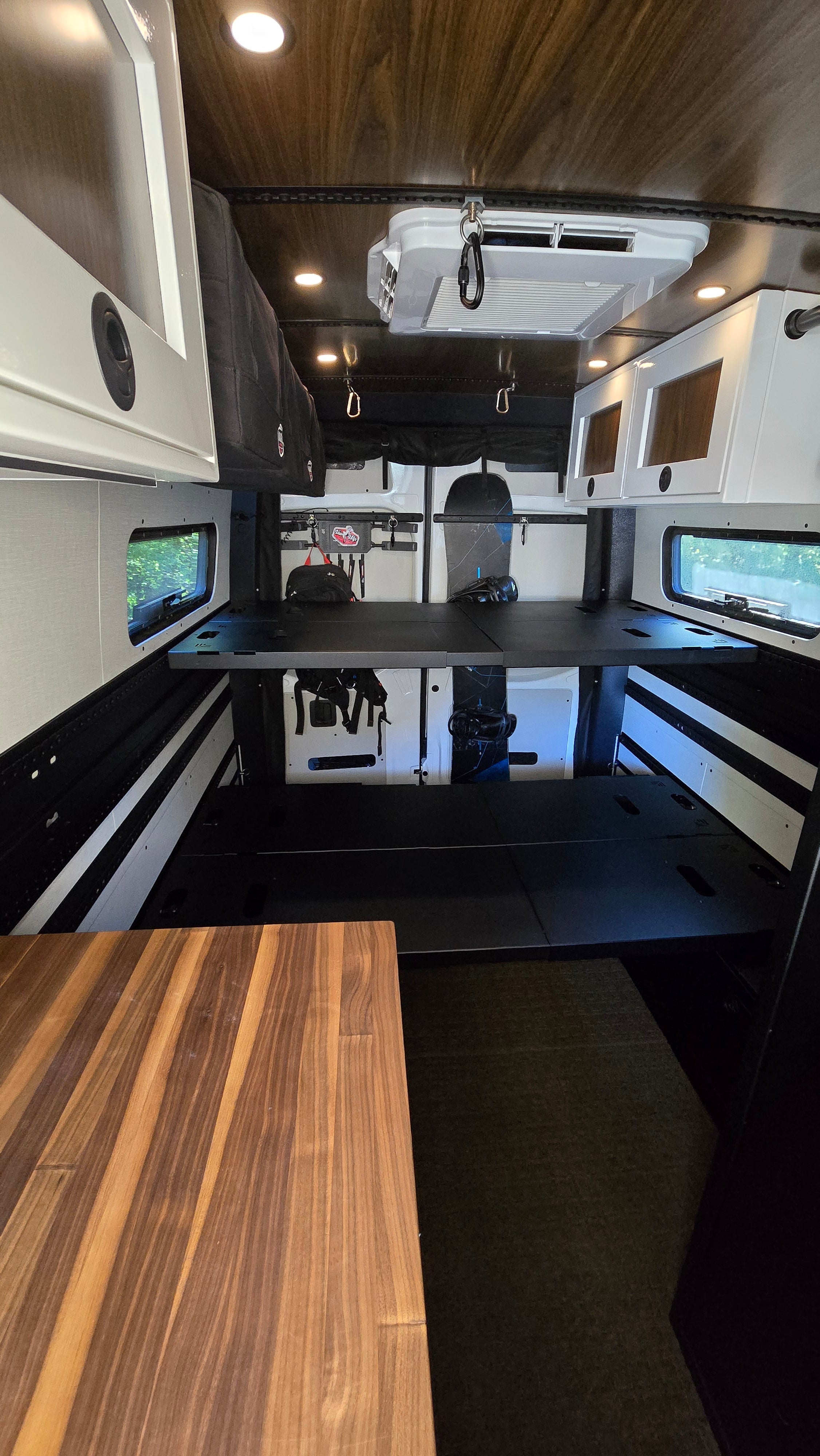 Van Wife Components 4 Panel Modular Bed System – Adjustable Van Bed & Multi-Function Platform