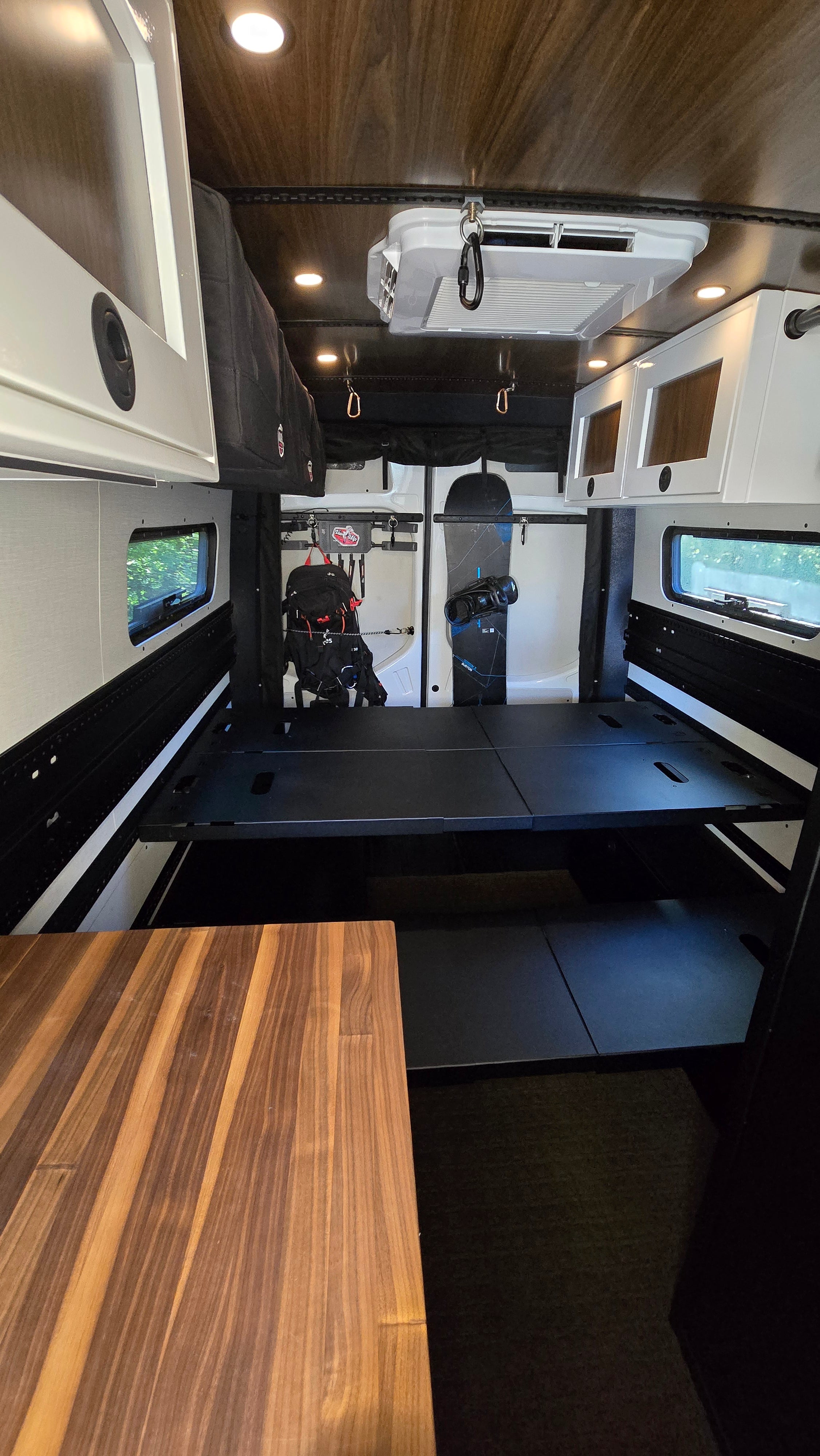 Van Wife Components 4 Panel Modular Bed System – Adjustable Van Bed & Multi-Function Platform