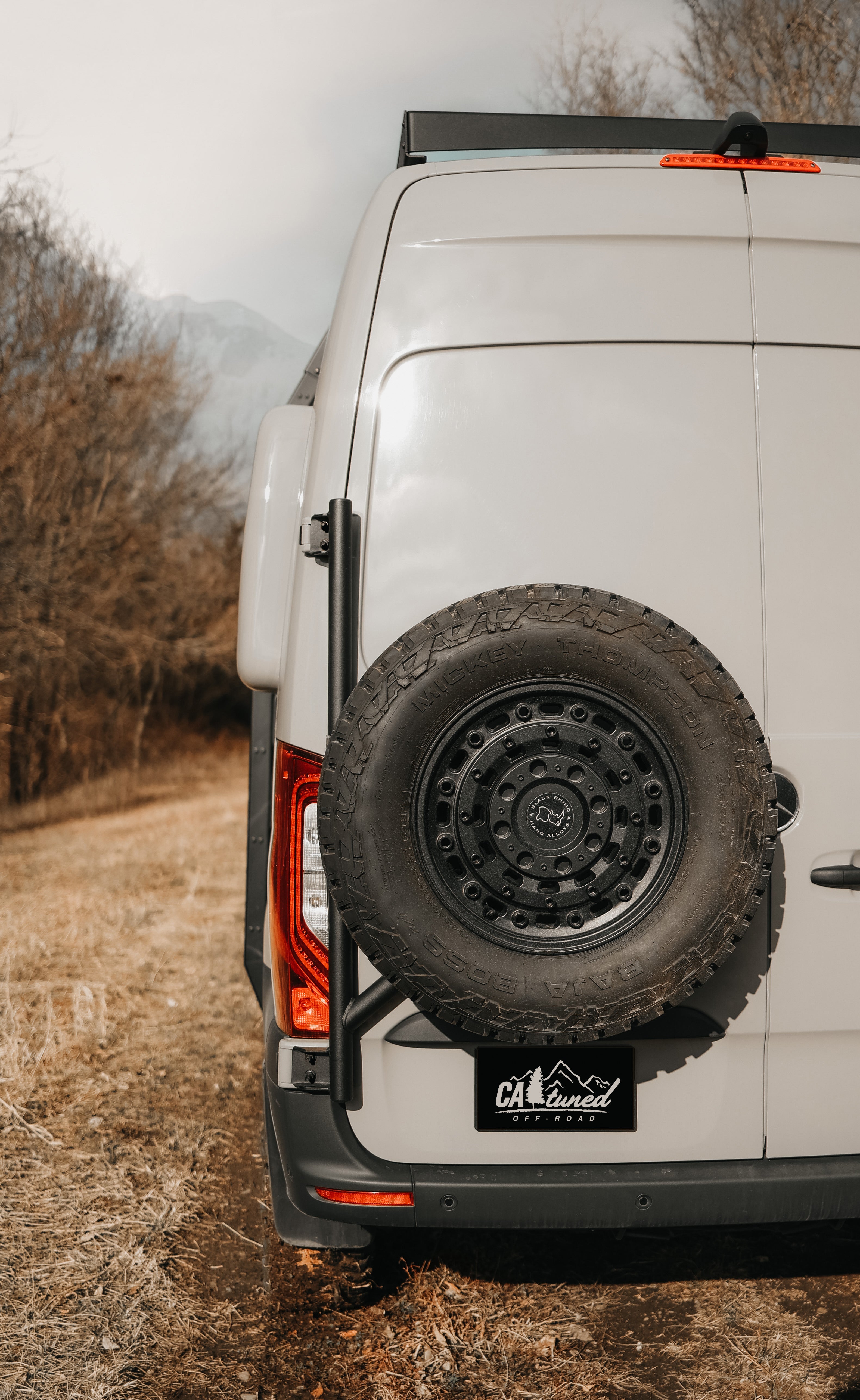 CAtuned Off-Road Tire Carrier | Mercedes Sprinter (2019+)