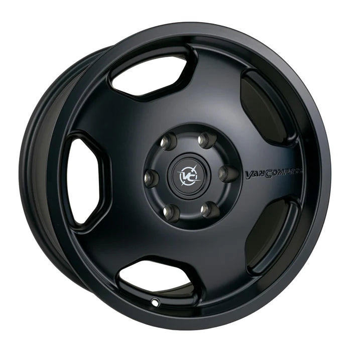 Van Compass CHUNK 17x8 Wheel – Polished Machined | 4200 lb Load Rated Alloy Wheel for Sprinter (2007–Up)