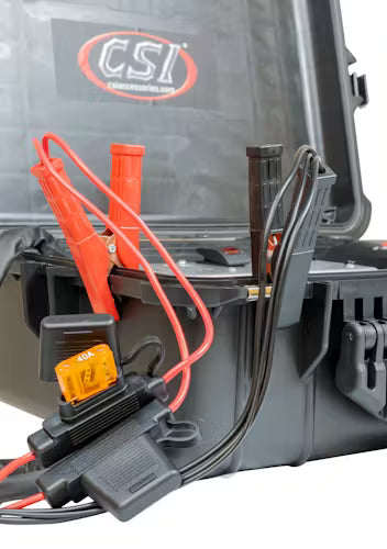 CSI Portable Twin Motor Air Compressor with Tank - Suitcase Style