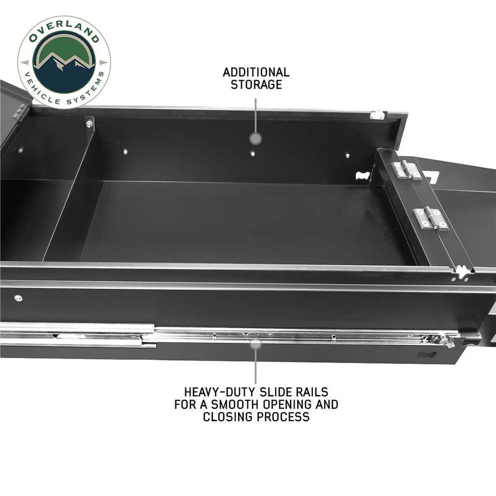 Cargo Box Kitchen With Slide Out, Storage Box and Cooking Area slide