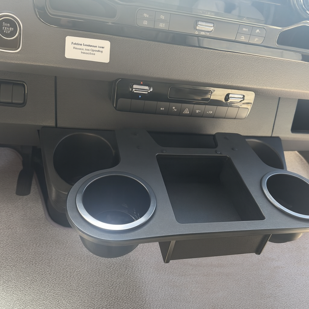 GripTurf Dash Caddy Center Console Organizer for Mercedes-Benz Sprinter (2019–Present)