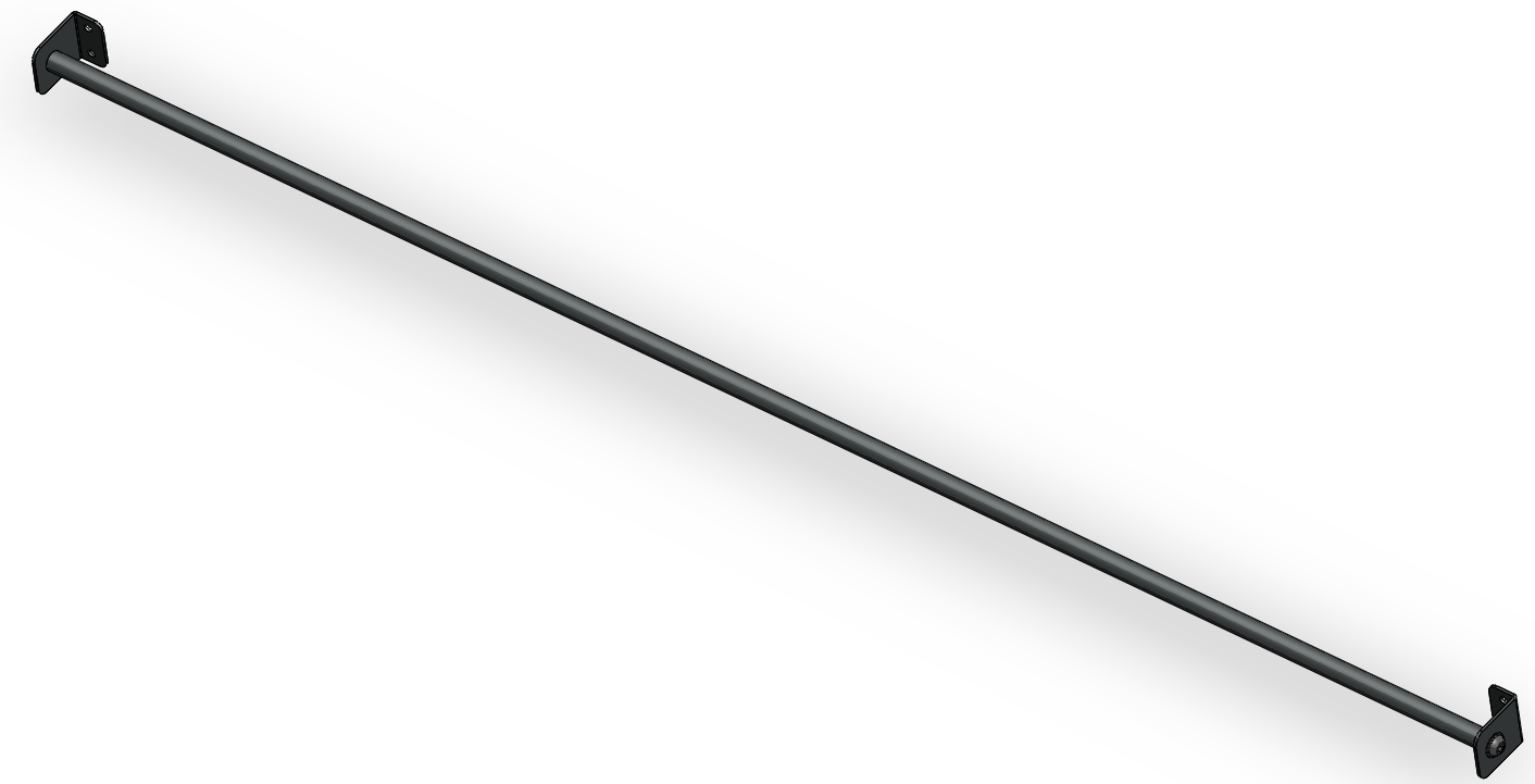 Van Wife Components Aftermarket Curtain Rod for Headliner Shelf – Stealth Curtain Compatible