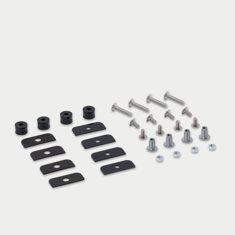 [A0034-CTRK] All of the nuts and bolts that make up the D-co Mounting Kit to CargoGlide for Honcho storage case.