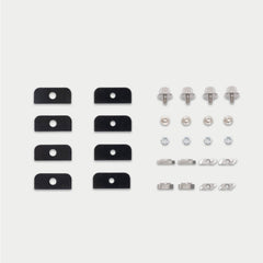 [A0036-MTRK] All of the nuts and bolts that make up the D-co Mounting Kit to T-Track for Honcho storage case.