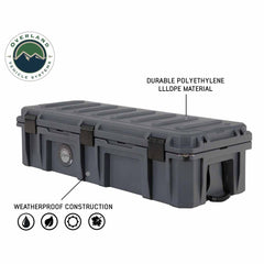 D.B.S.  - Dark Grey 117 QT Dry Box With Drain and Bottle Opener