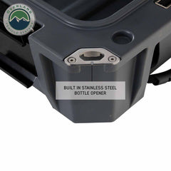 D.B.S.  - Dark Grey 95 QT Dry Box With Drain and Bottle Opener