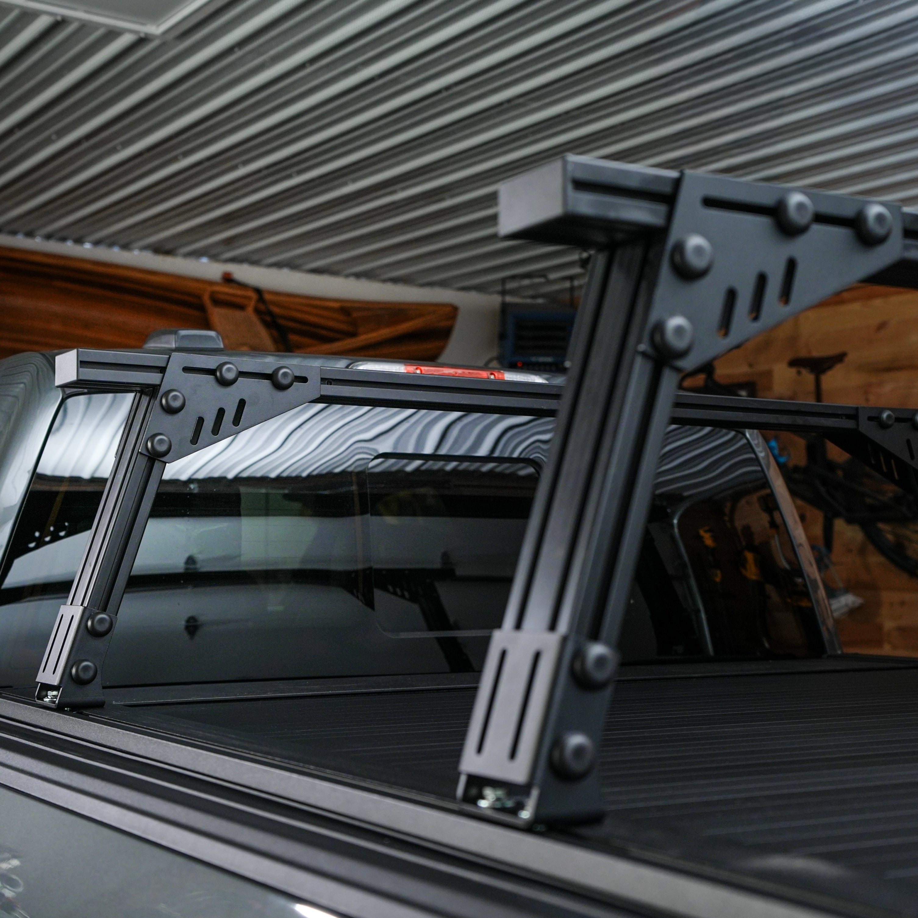 Colorado/Canyon - Bed Rack For Retractable Covers with T-slots