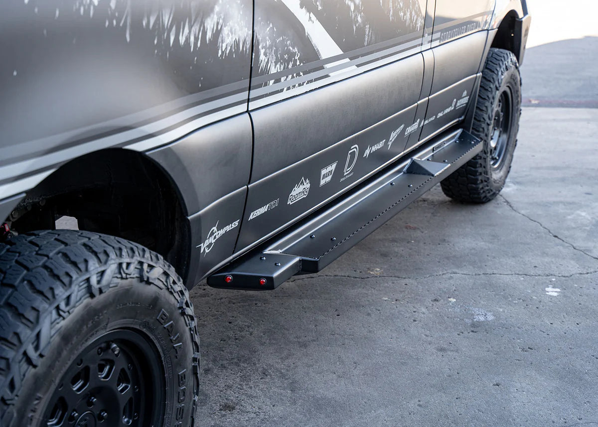 Sprinter Side Steps – Long / Flat Version (Driver Side)