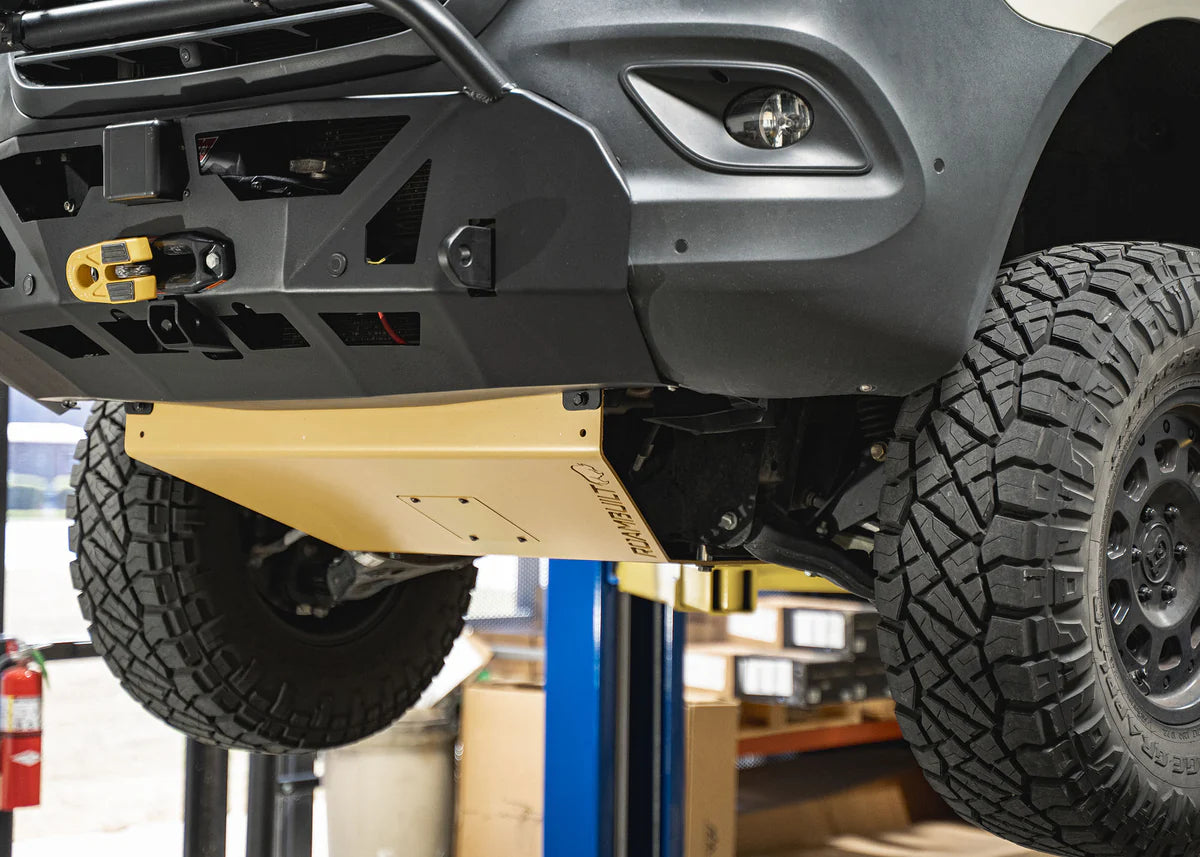 Mercedes Sprinter Skid Plate – 4x4 Aluminum Underbody Protection (2023–Current)