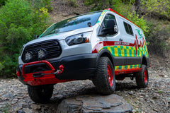 Van Compass Complete 4" Lift Kit – 2015–Present Ford Transit RWD (Single Rear Wheel) | High-Clearance Suspension System