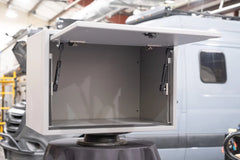 Van Wife Components 23" Ekko Upper Cabinet – Passenger Side Powder Coated Aluminum