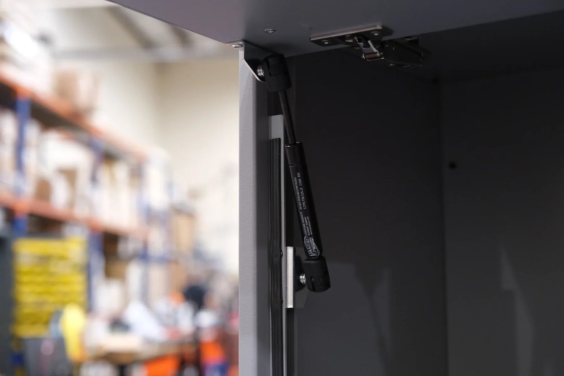 Van Wife Components 34.5" Ekko Upper Cabinet – Driver’s Side Powder Coated Aluminum