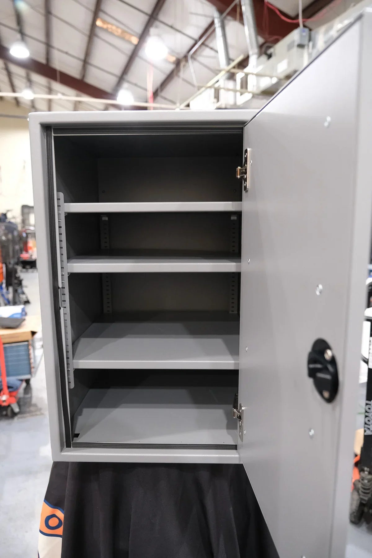 Van Wife Components 16" One Door Ekko Cabinet – Right of Microwave (Powder Coated Aluminum)