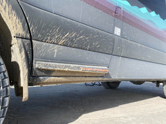 Dirt Dodger Door Spray Guards for Mercedes Sprinter 907 – Front Splash Protection (2019+)