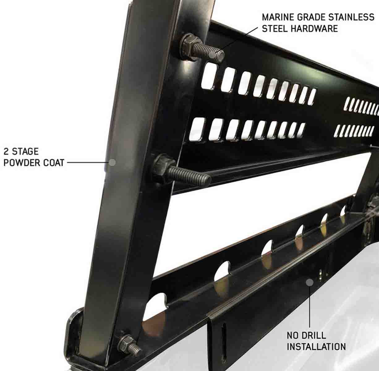 Discovery Rack -Mid Size Truck Short Bed Application