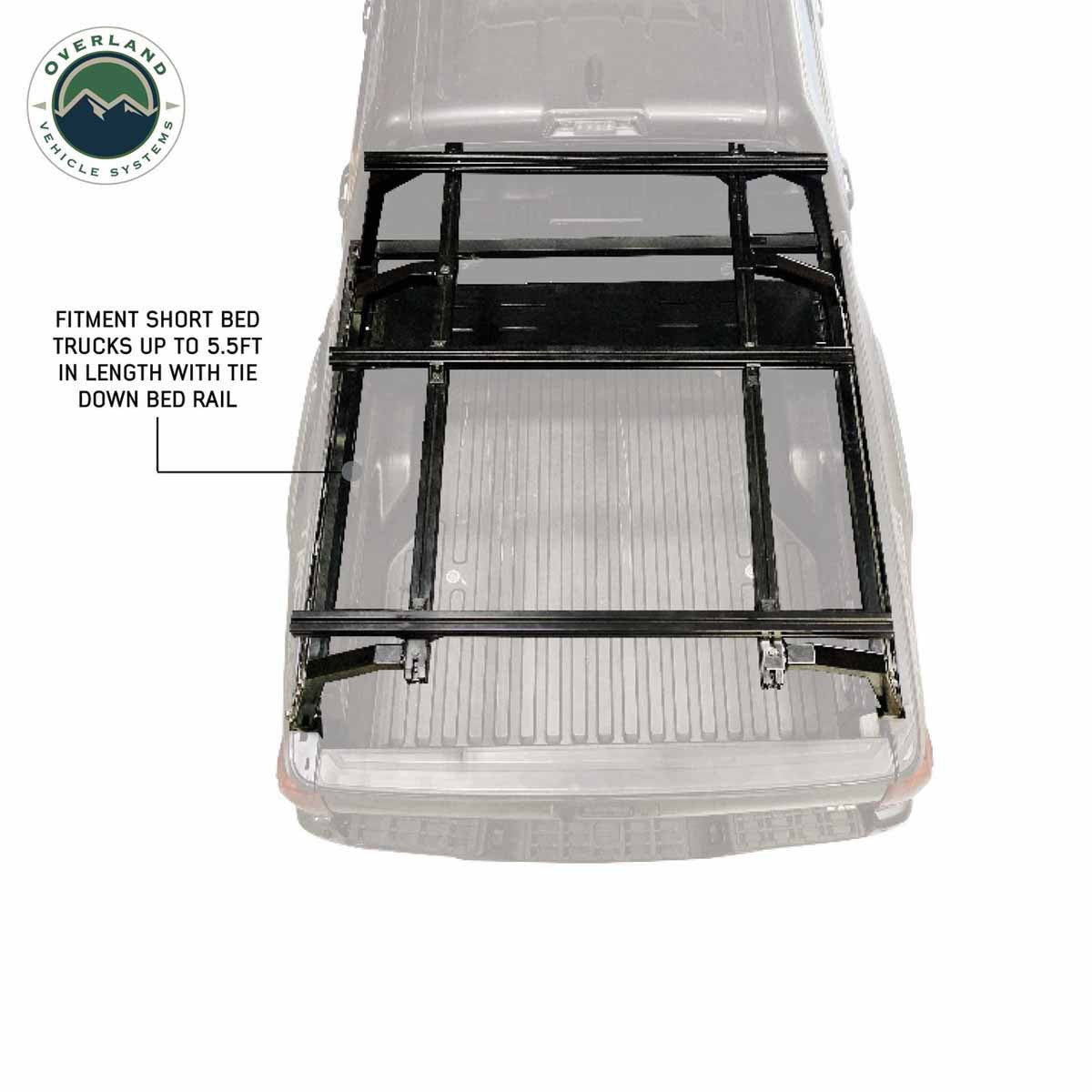 Discovery Rack -Mid Size Truck Short Bed Application