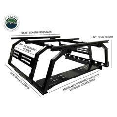 Discovery Rack -Mid Size Truck Short Bed Application