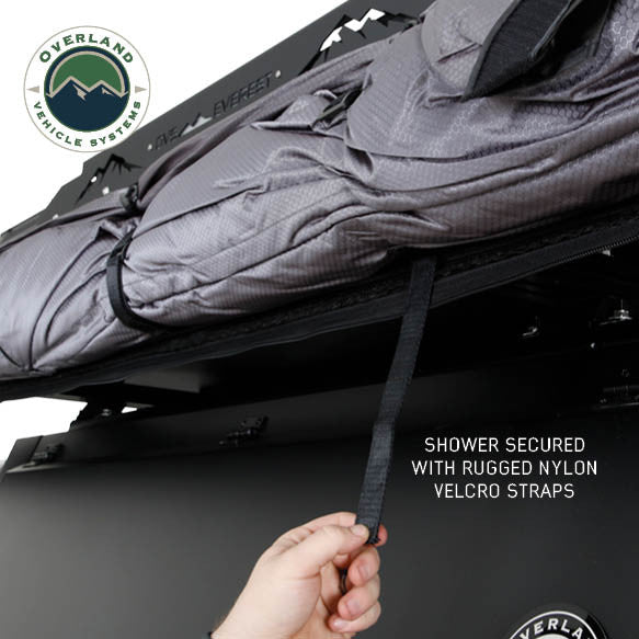 HD Nomadic 2 Person Quick Deploying Car-Side Shower & Privacy Room Combo Strap Velcro