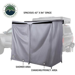 HD Nomadic 2 Person Quick Deploying Car-Side Shower & Privacy Room Combo Front
