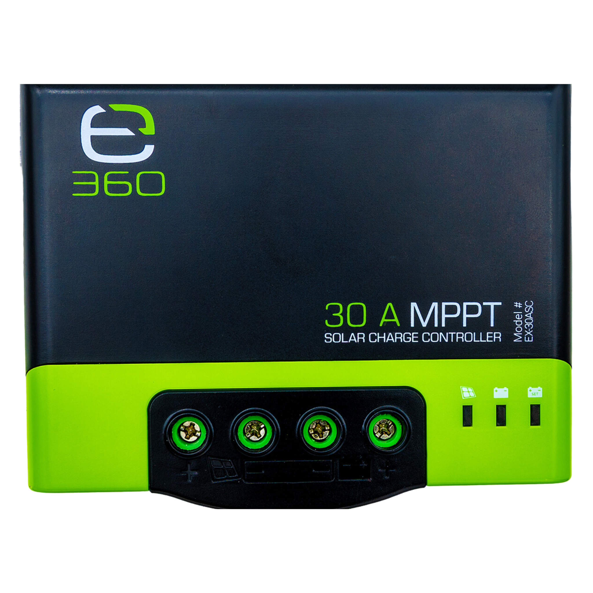 E360 30A MPPT Solar Charge Controller with Bluetooth – Programmable