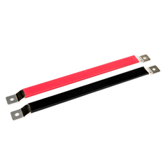 Expion360 E360 500A Bus Bars for EX1 Lithium Batteries – Nickel-Plated Copper Parallel Kit