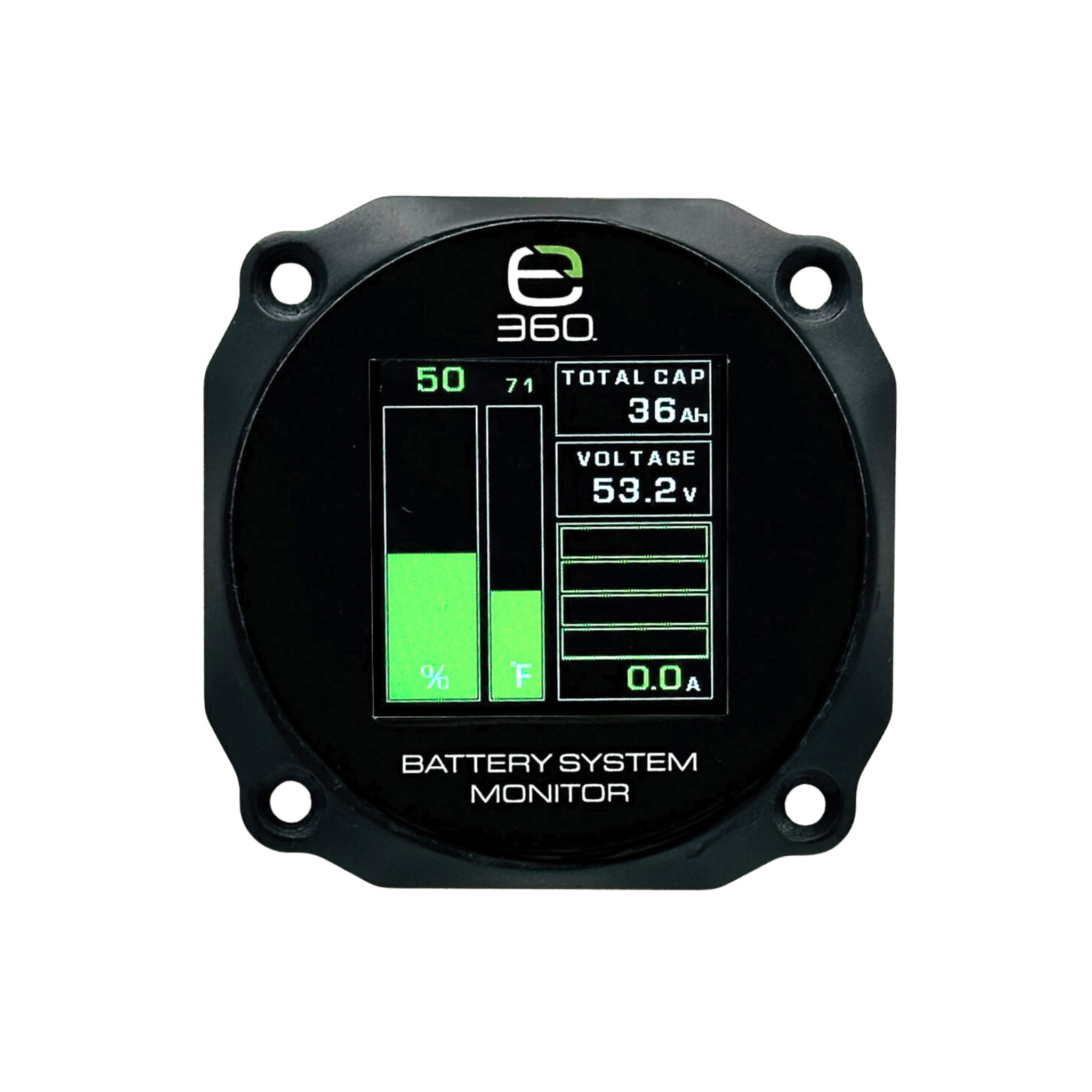 Expion360 GC2 LiFePO4 Lithium Battery Monitor Kit – Digital Status Display for 12V & 48V Systems