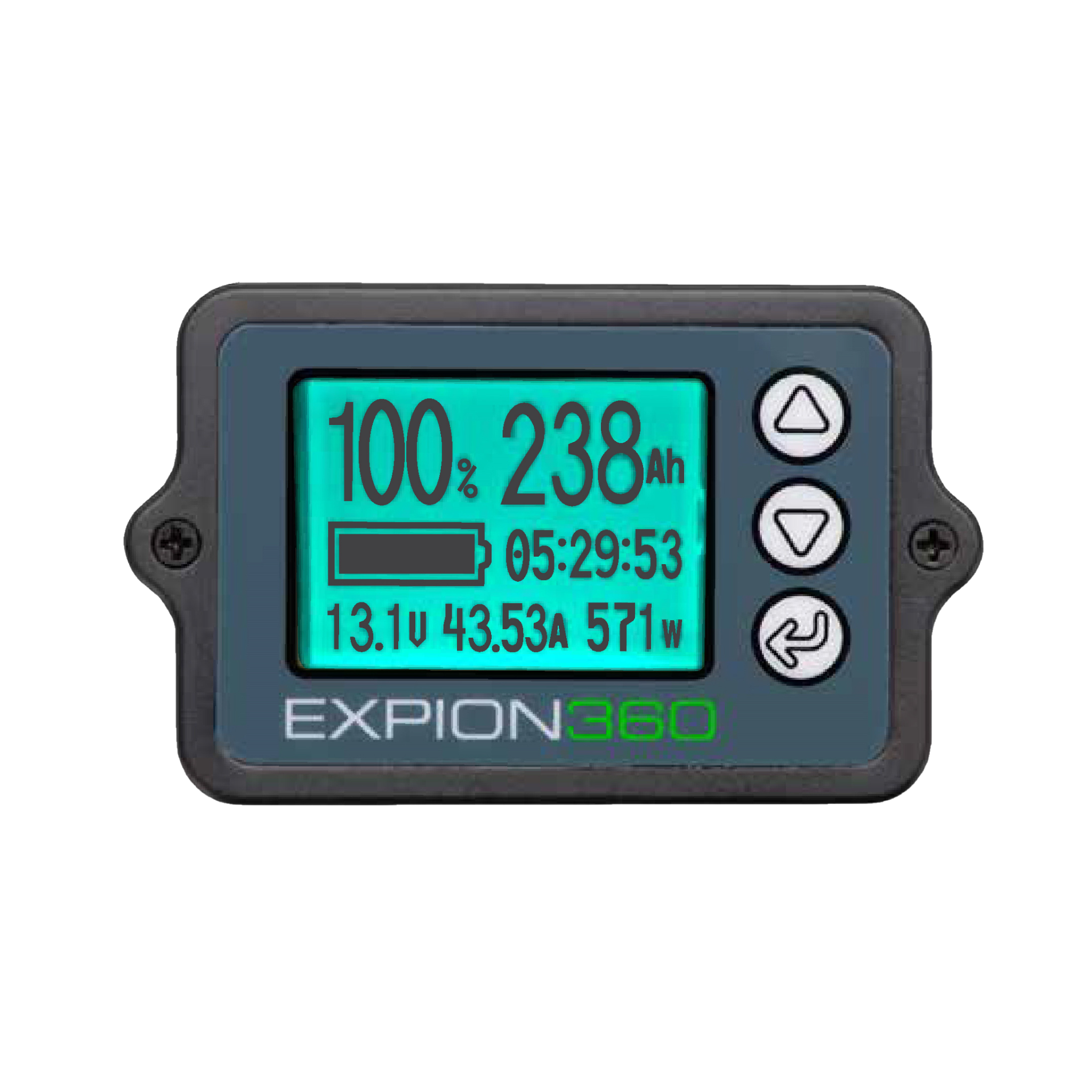 Expion360 BM350 Lithium Battery Monitor Kit with 500A Shunt – LiFePO4 Fuel Gauge
