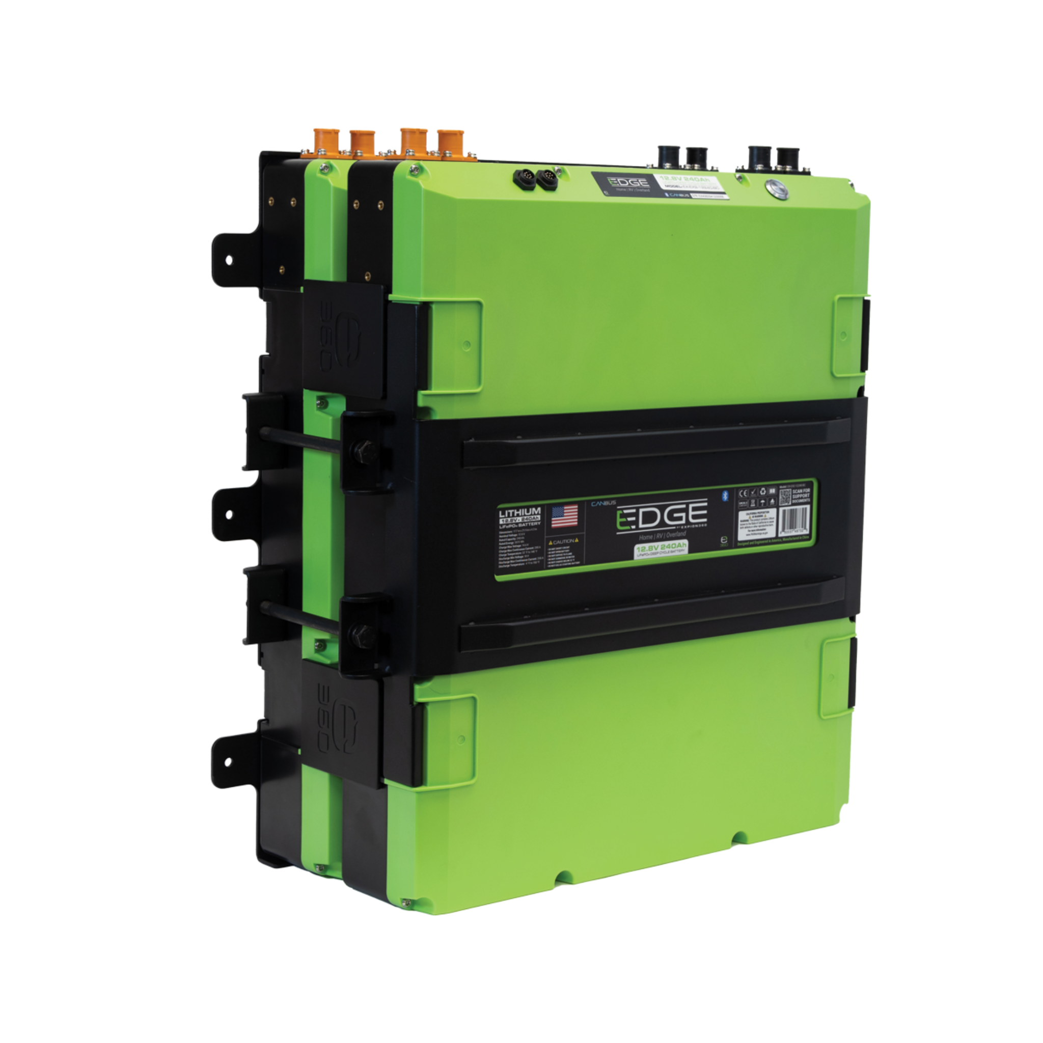 Expion360 EX2 Edge 2-Battery LiFePO4 Mounting Expansion Kit – Tie Down Add-On System