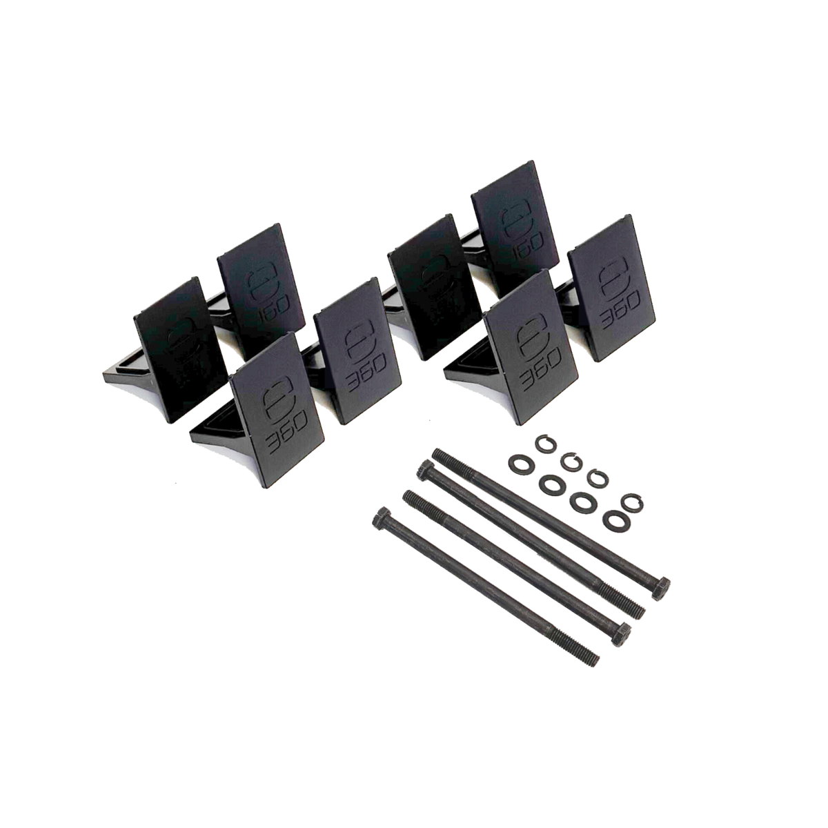 Expion360 EX2 Edge 3-Battery LiFePO4 Mounting Expansion Kit – Triple Tie Down Add-On System