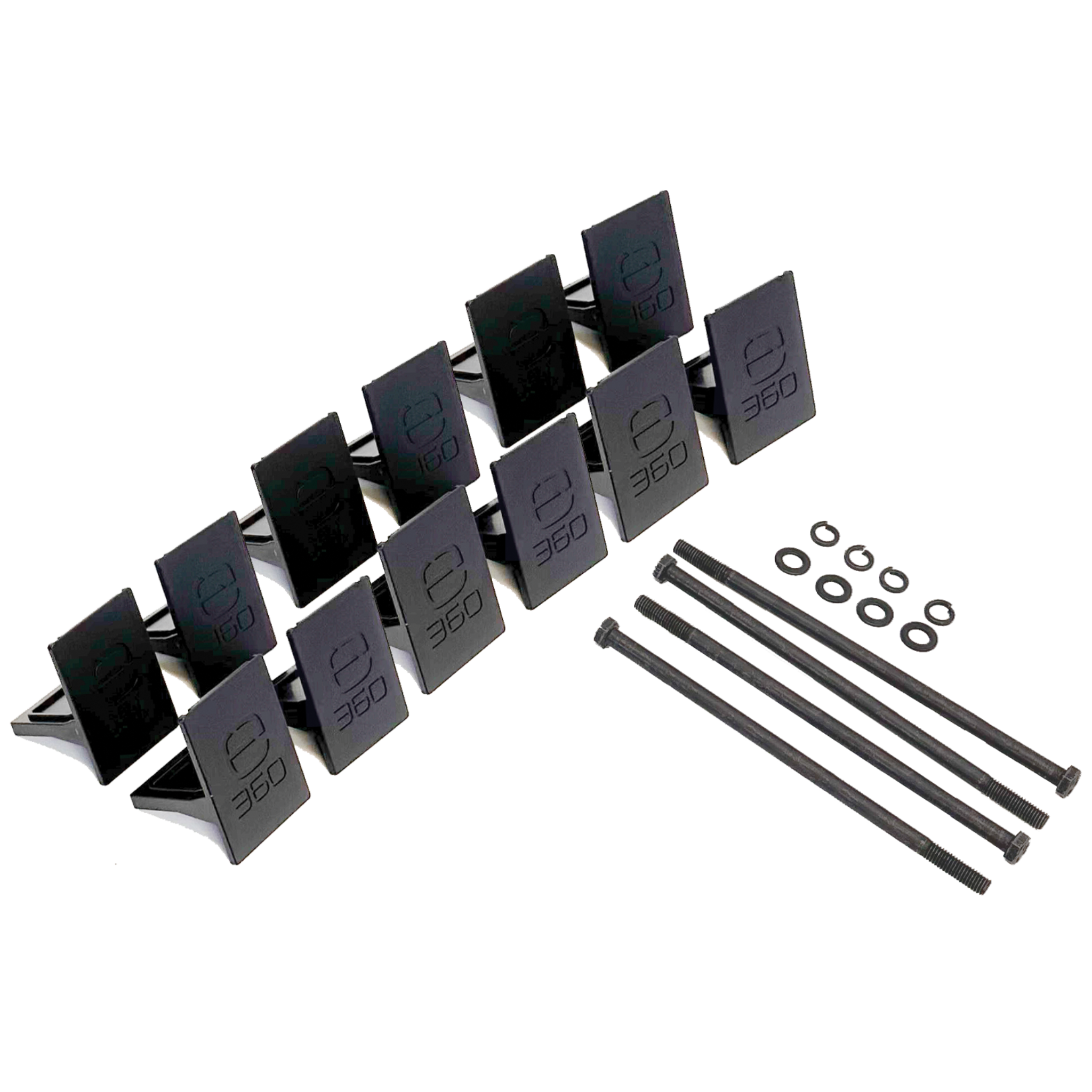 Expion360 EX2 Edge 4-Battery LiFePO4 Mounting Expansion Kit – Quad Tie Down Add-On System