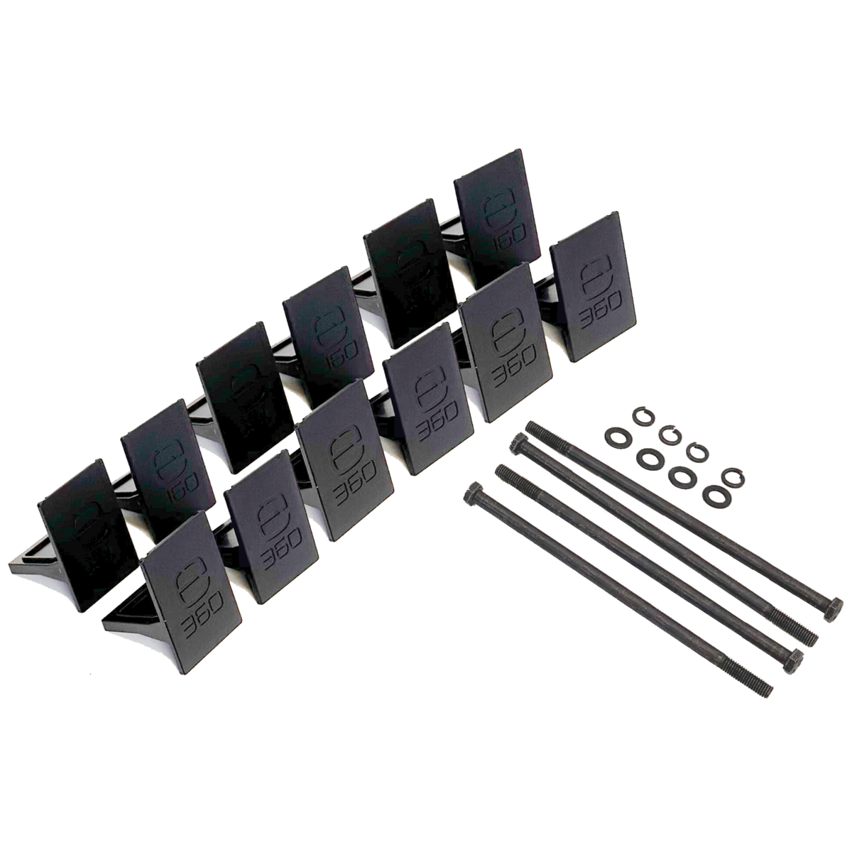 Expion360 EX2 Edge 4-Battery LiFePO4 Mounting Expansion Kit – Quad Tie Down Add-On System