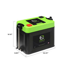 Expion360 Group 24 LiFePO4 Lithium Battery Single Mounting Kit