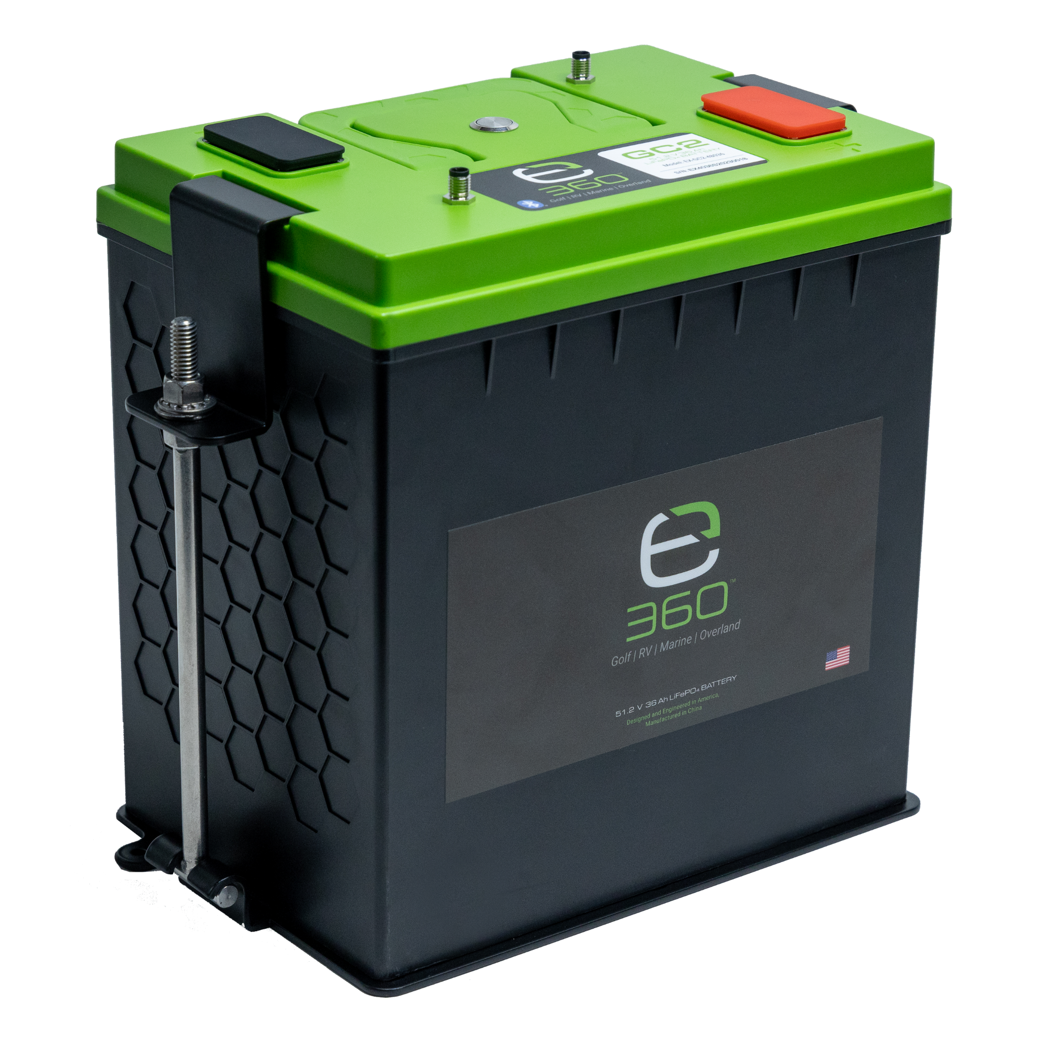 Expion360 GC2 LiFePO4 Lithium Battery Mounting Kit