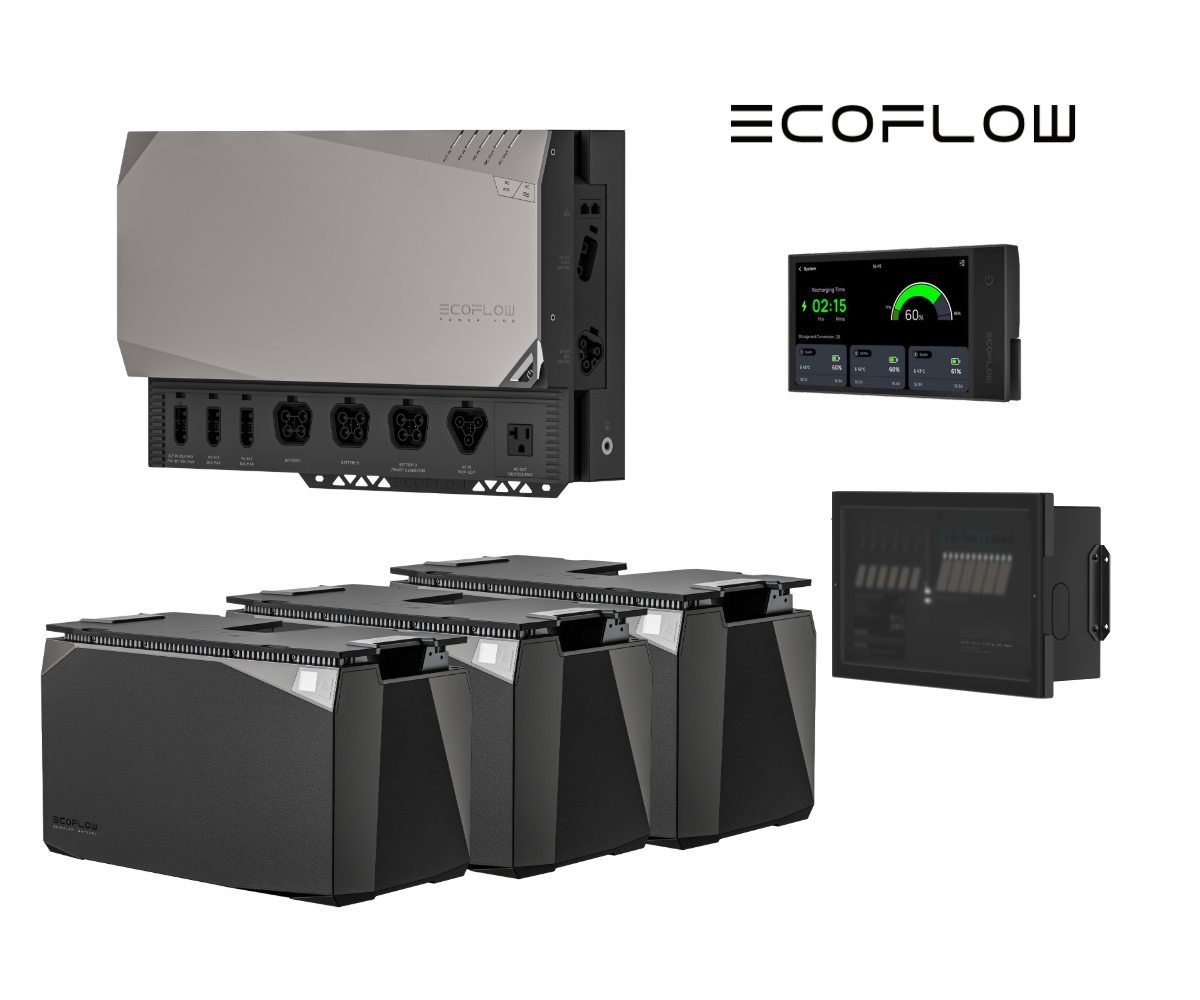 EcoFlow 3.6 kW Power Kit | 15 kWh Off-Grid System for Campervans
