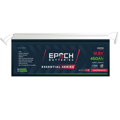 12V 460Ah Essential Series - Bluetooth & Heated LiFePO4 Battery by Epoch Batteries
