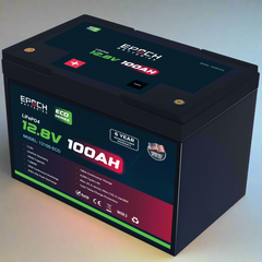 12V 100Ah Eco Series LiFePO4 Battery by Epoch Batteries