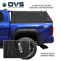 Explorer Soft Shell - Black Diamond Canvas and Aluminum Frame Side Closed