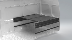 Van Wife Components 3 Panel Modular Bed System – Adjustable Van Bed & Multi-Use Platform
