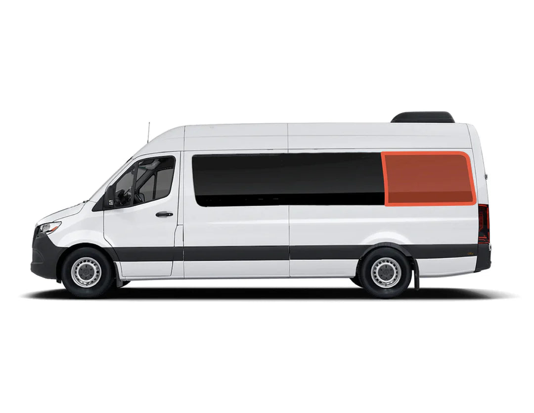 VanMade Gear Sprinter 170"WB Quarter Panel Shade (Driver's Side) *MADE TO ORDER*