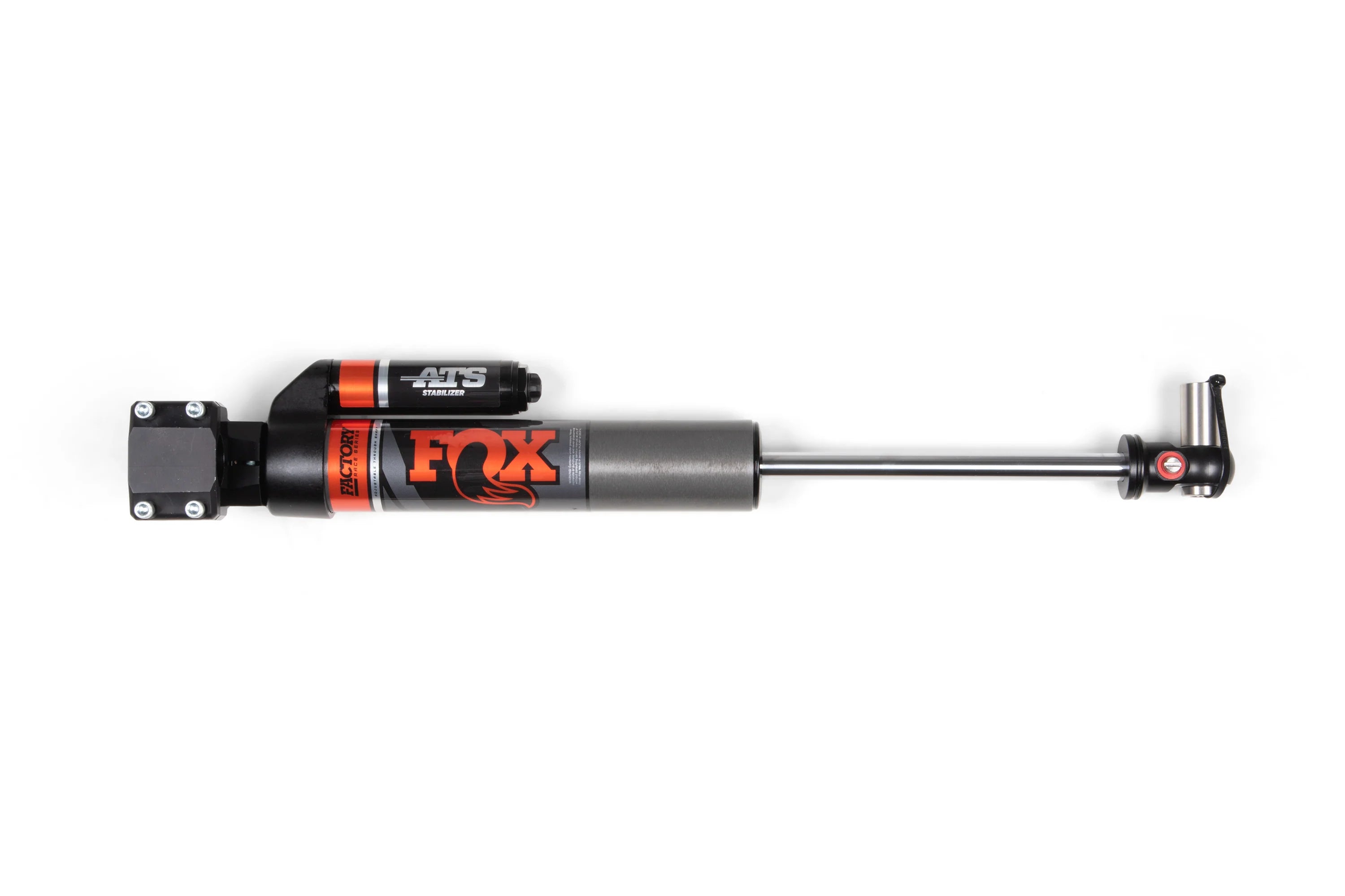 FOX 2.0 ATS Through-Shaft Steering Stabilizer for 2017-2025 Ford F-250 & F-350 Super Duty 4WD (4-8" Lift)
