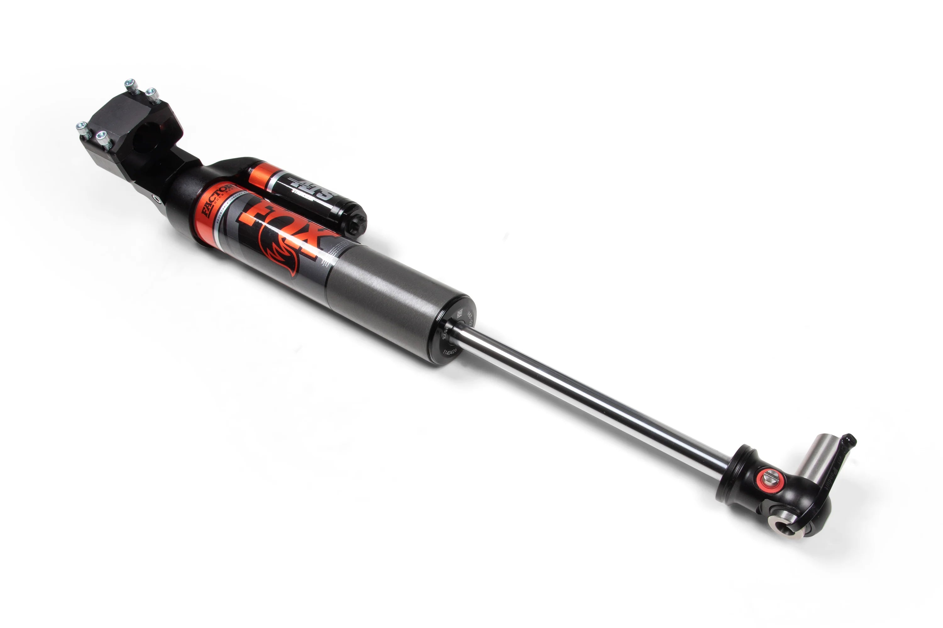 FOX 2.0 ATS Through-Shaft Steering Stabilizer for 2017-2025 Ford F-250 & F-350 Super Duty 4WD (4-8" Lift)