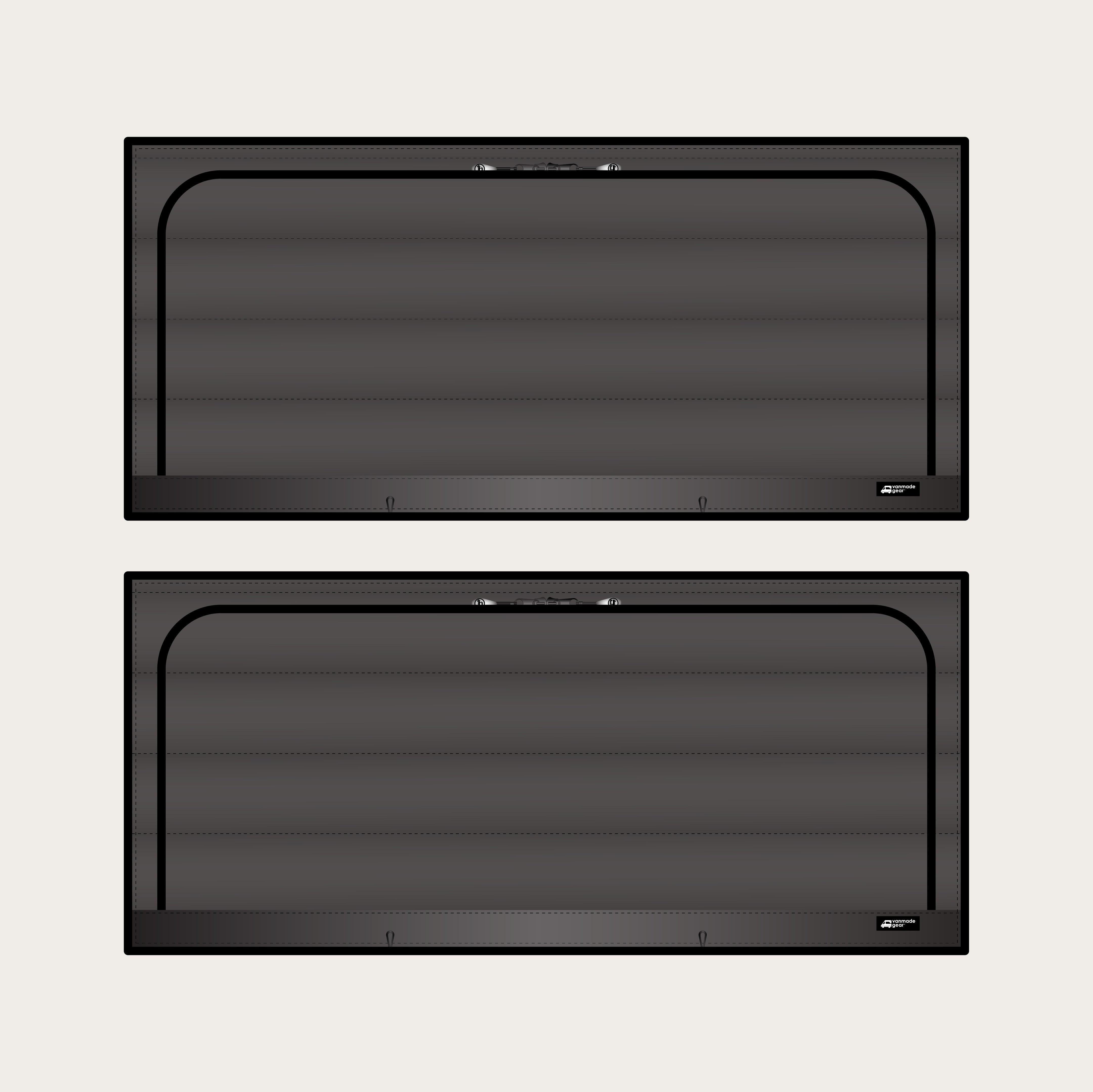 Transit Ekko - Bed Zipper Shade (Set)