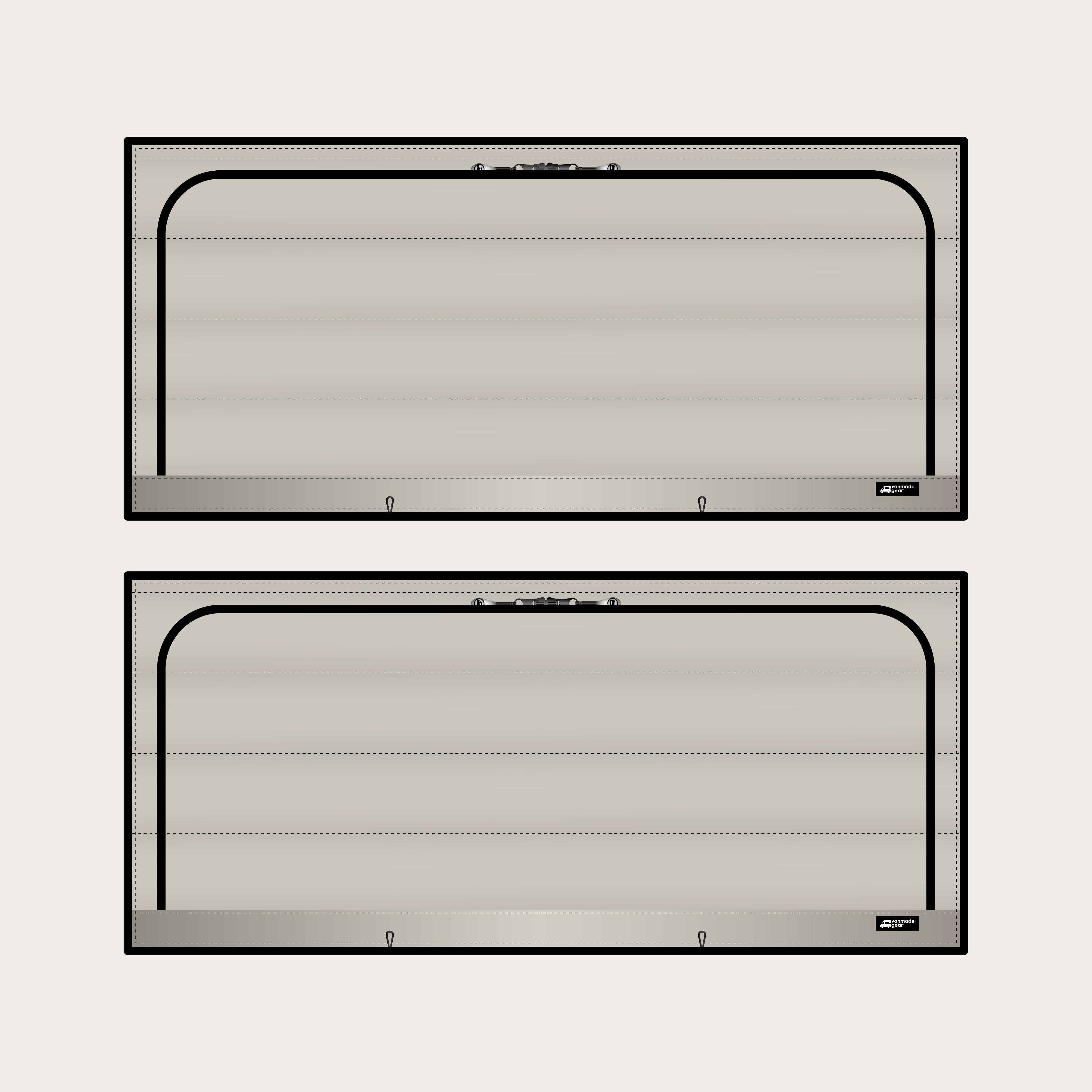 Transit Ekko - Bed Zipper Shade (Set)