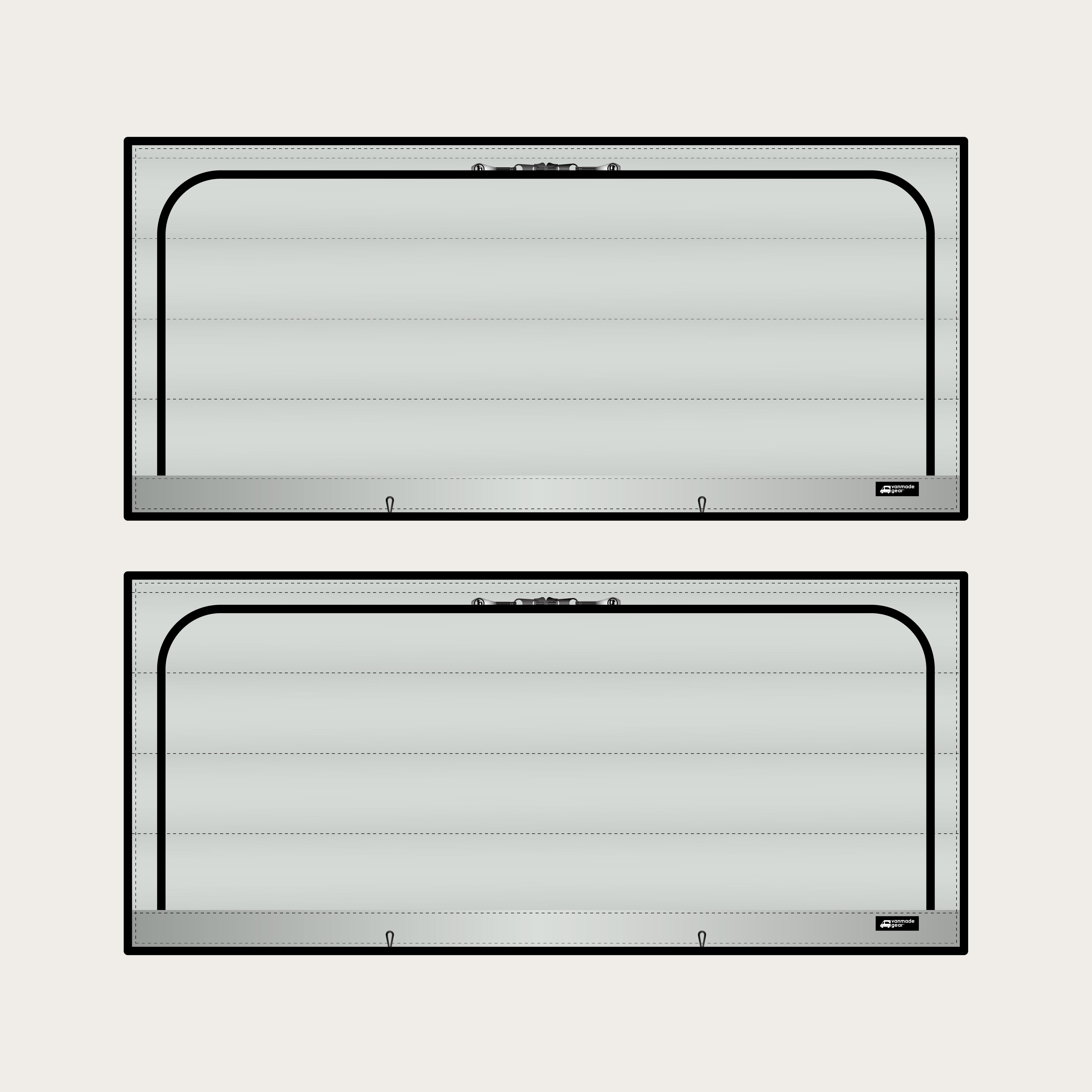 Transit Ekko - Bed Zipper Shade (Set)