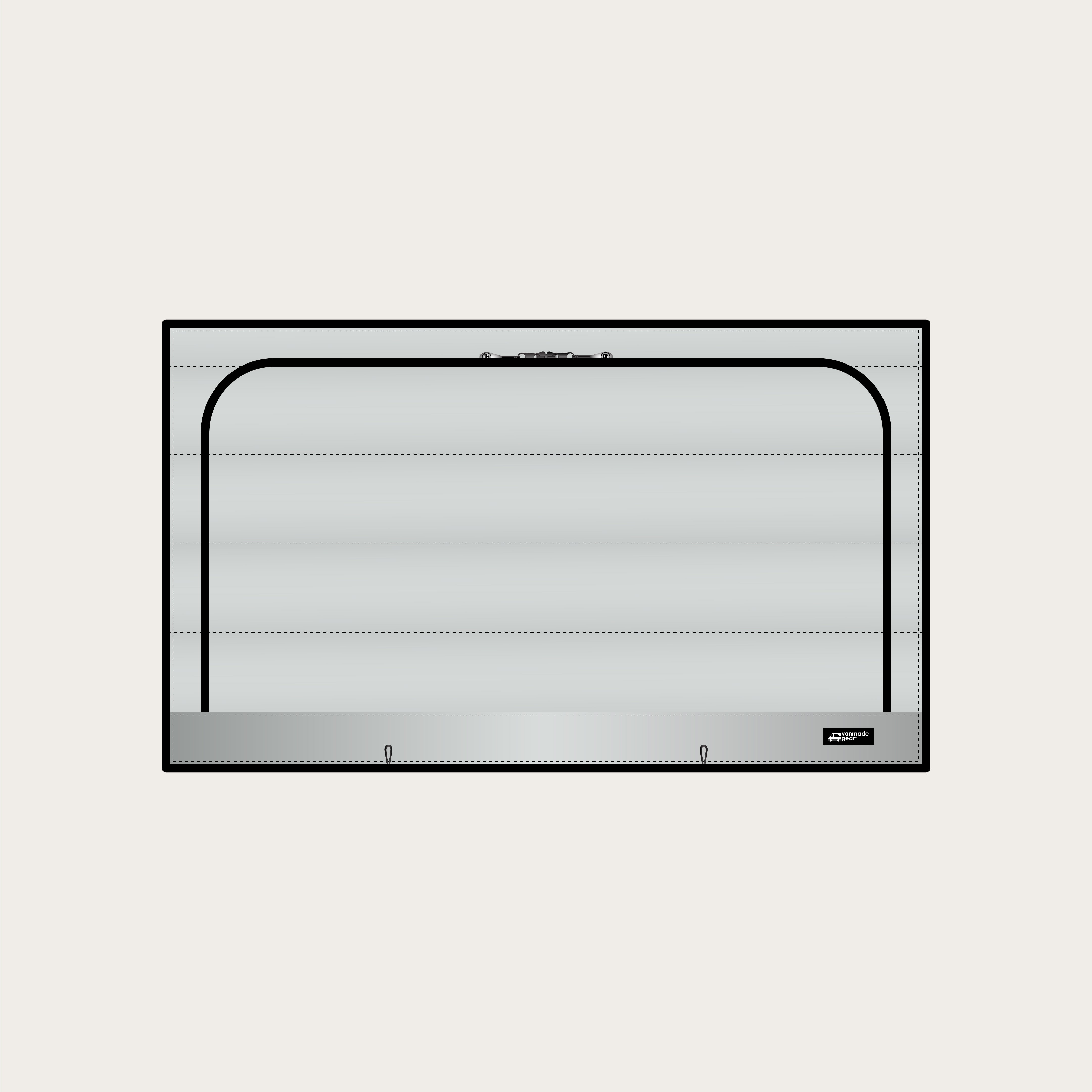 Transit Ekko - Dinette Zipper Shade