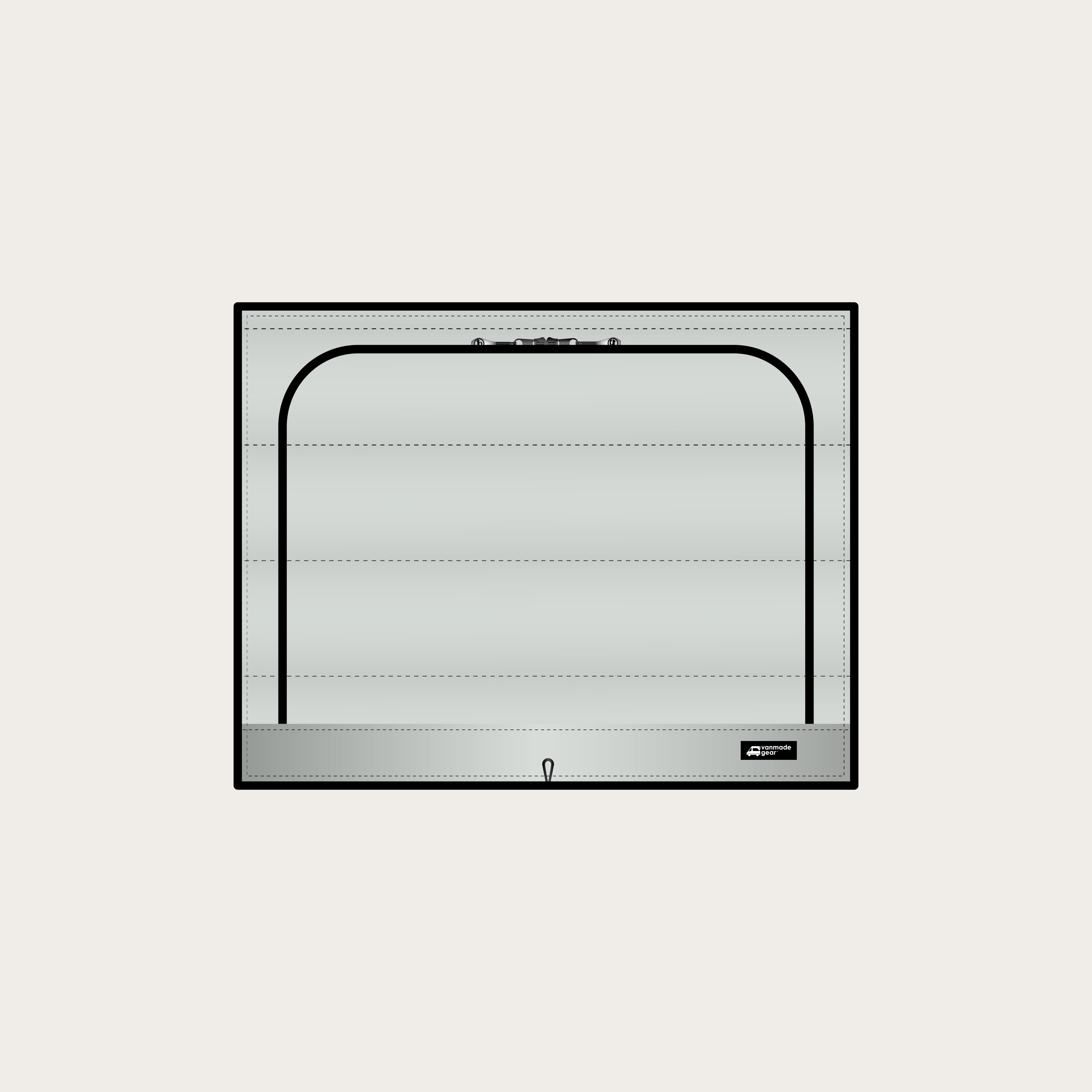 Transit Ekko - Kitchen Zipper Shade