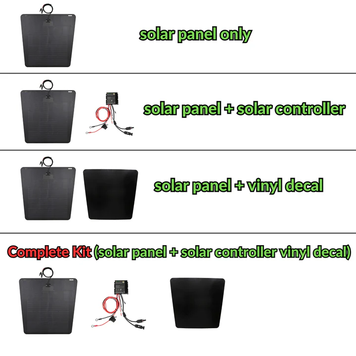 Ford-F-150-Platinum-Lensun-100W-Hood-Bonnet-Solar-Panel-1