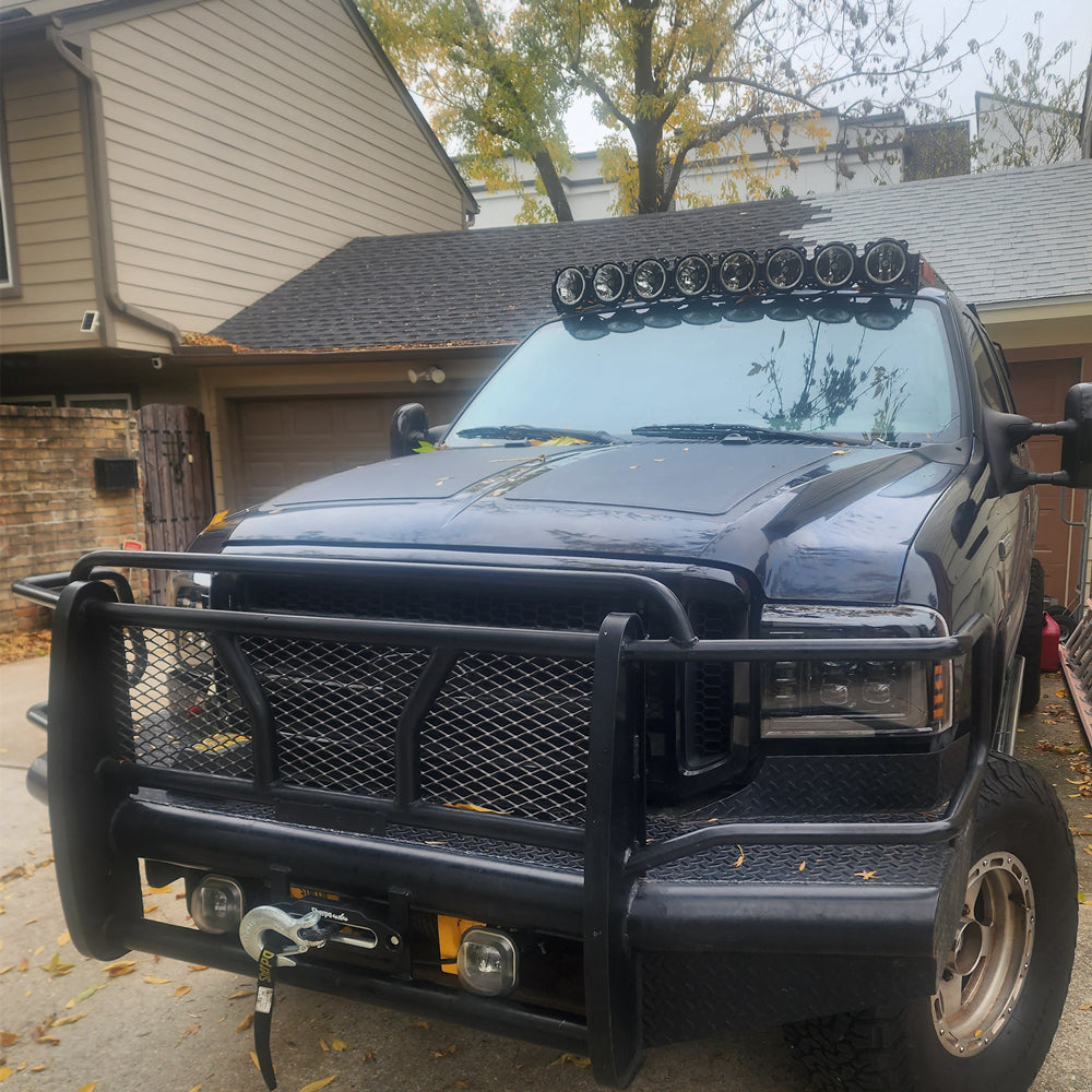 Ford Super Duty 1st Gen(1999-2007) F250  F350  Lensun 140W Hood Solar Panel